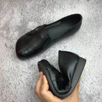 Female Loafers Slip-On with Knotted Bow Detail and Round Toe - Lolly 