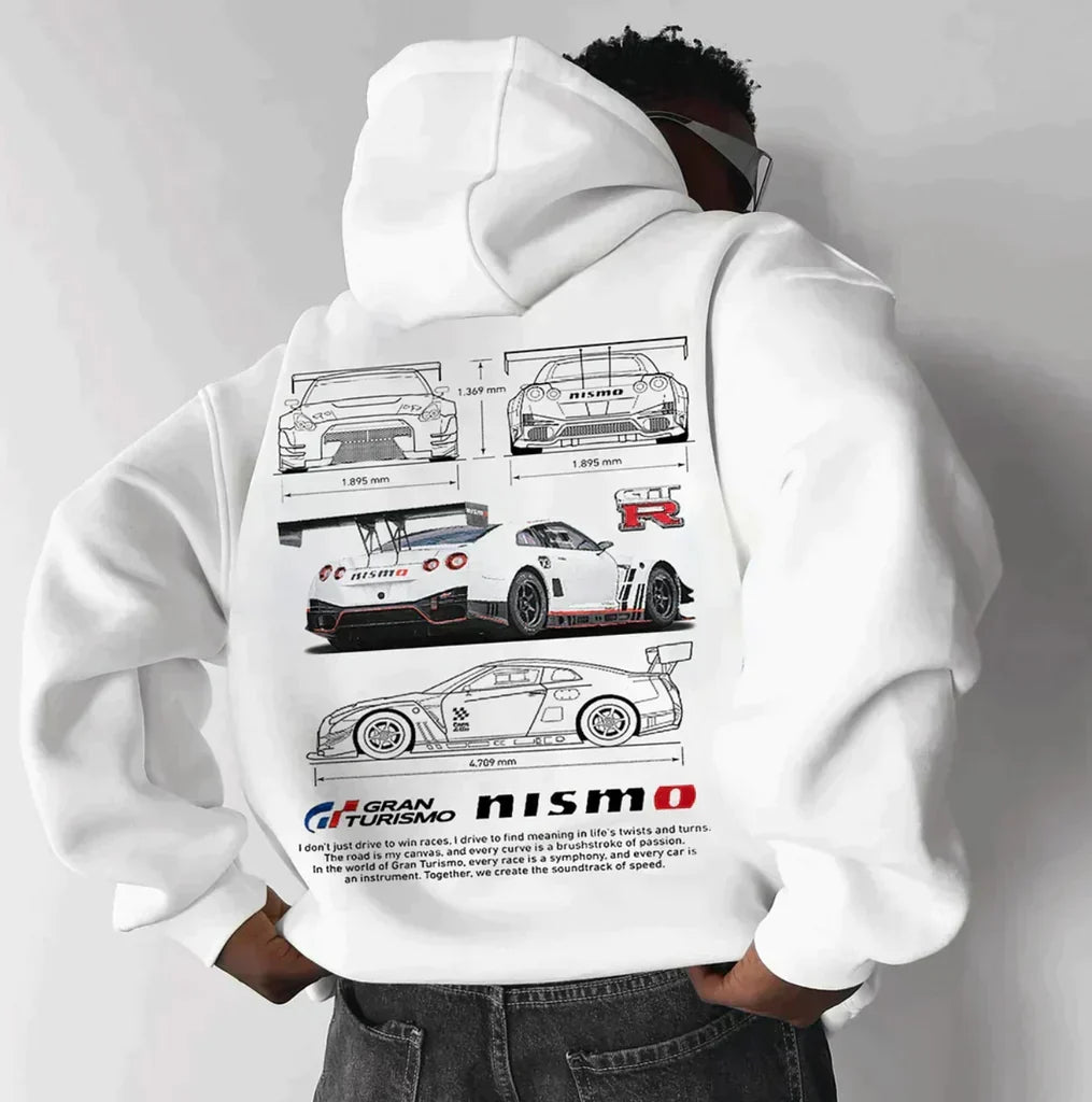 Unisex Porsche 911 GT3 RS Graphic Hoodie Pullover Car Enthusiast Streetwear - Lolly 