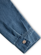 Women's Casual Loose Retro Denim Jumpsuit Hooded Zipper Sleeve Pocket Vintage – Blue - Lolly 