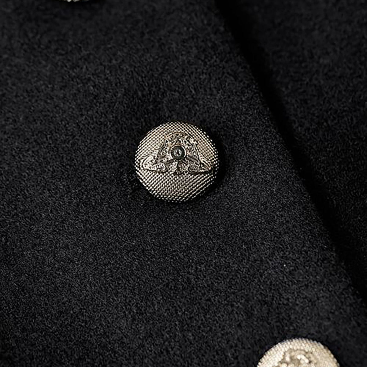Women's Coat Notched Lapel Single-Breasted Mid-Thigh Length - Lolly 