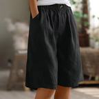 Women's Comfort Shorts Relaxed Fit Breathable Lightweight Casual Everyday Warm Weather – Renee - Lolly 