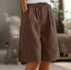 Women's Comfort Shorts Relaxed Fit Breathable Lightweight Casual Everyday Warm Weather – Renee - Lolly 
