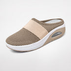 Women's Ergonomic Orthopedic Slip-On Slippers Cushioned Air Sole Non-Slip Comfort Walking Casual - Lolly 