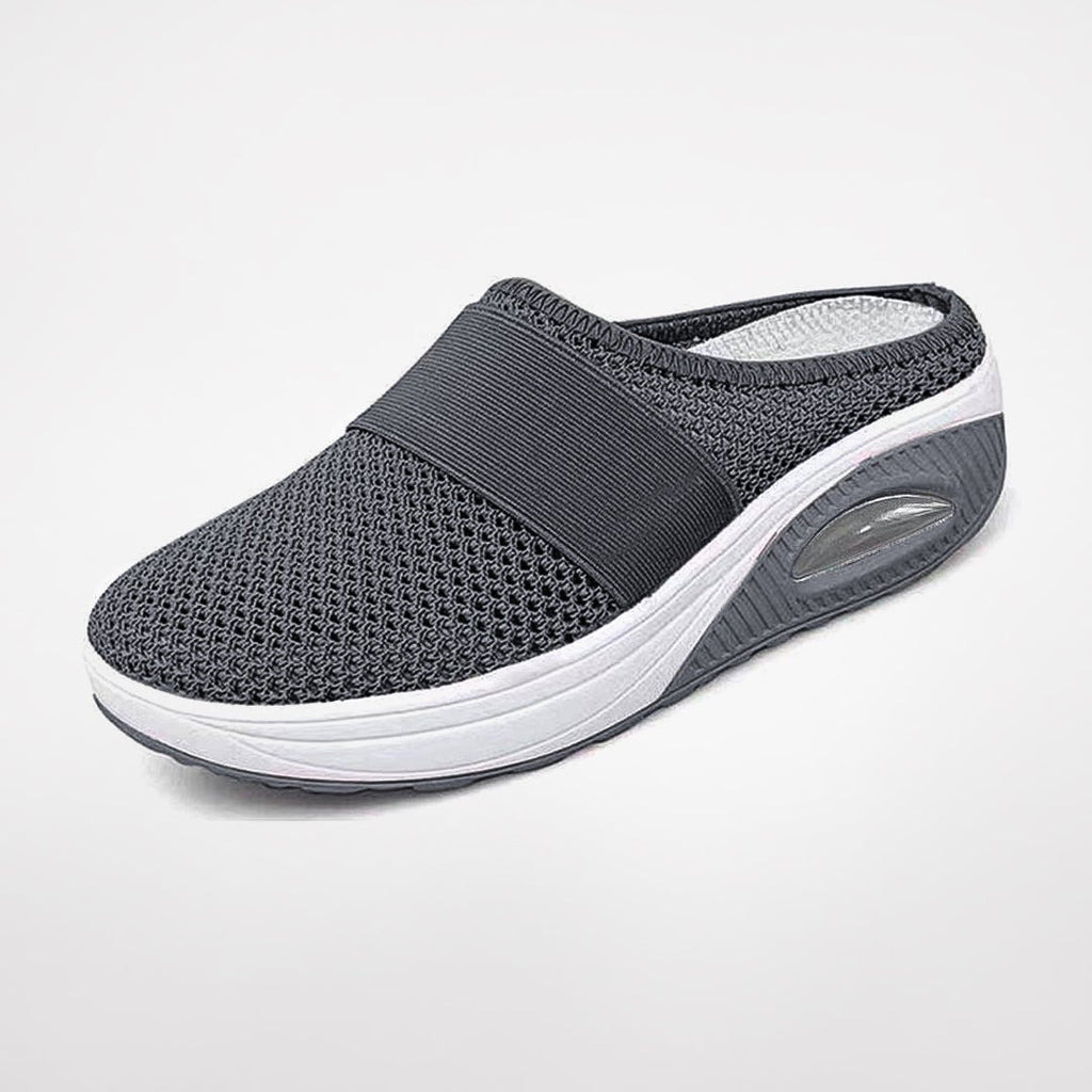 Women's Ergonomic Orthopedic Slip-On Slippers Cushioned Air Sole Non-Slip Comfort Walking Casual - Lolly 
