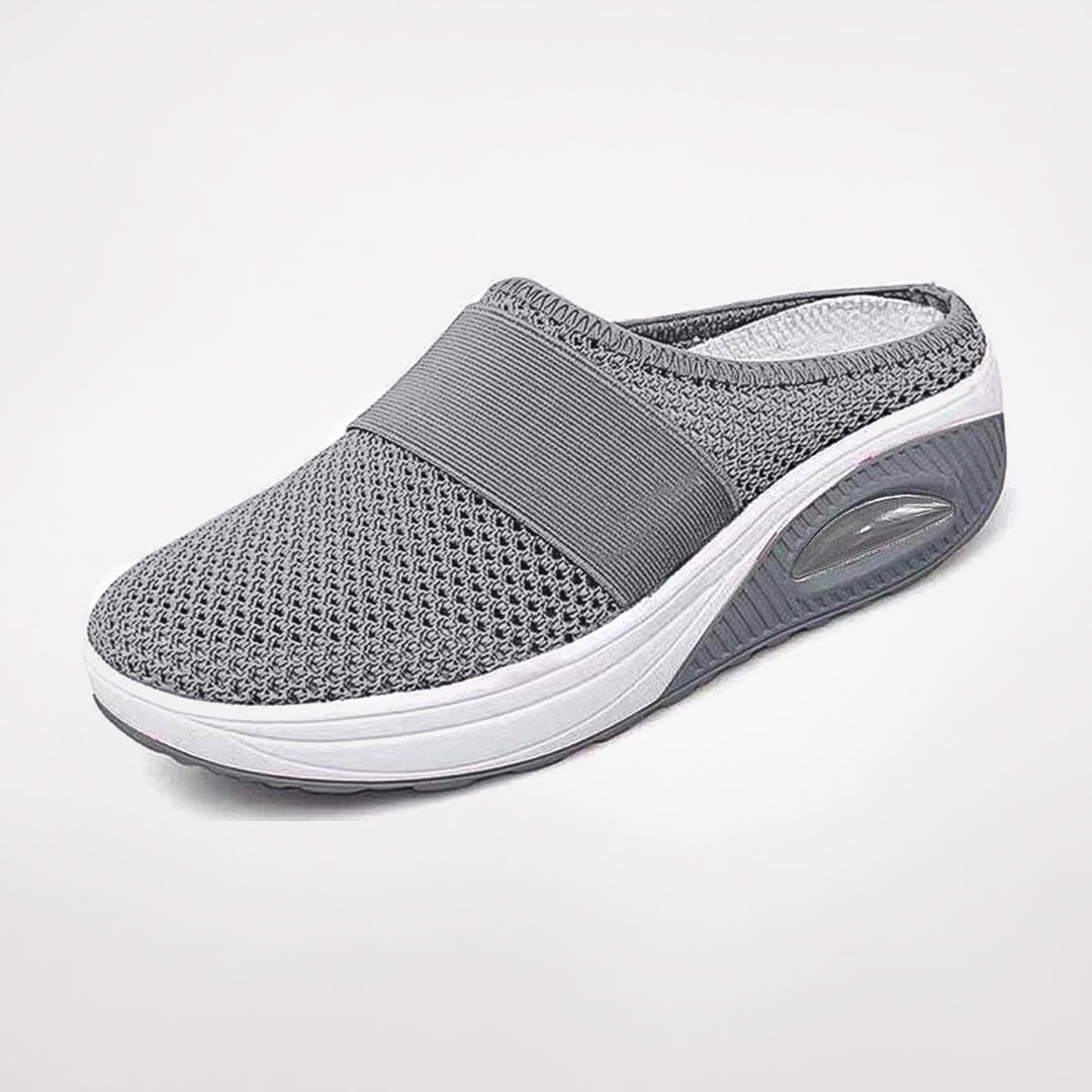 Women's Ergonomic Orthopedic Slip-On Slippers Cushioned Air Sole Non-Slip Comfort Walking Casual - Lolly 