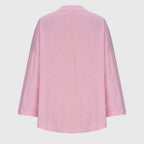 Women's Flowy Elegant Beach Shirt V-Neck Long Sleeve Relaxed Fit Casual Summer – Lenara - Lolly 