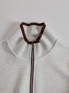 Women's Half-Zip Sweatshirt Wide-Leg Pants Set Sporty Athleisure Tracksuit Casual Two-Piece Outfit - Lolly 