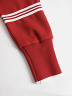 Women's Half-Zip Sweatshirt Wide-Leg Pants Set Sporty Athleisure Tracksuit Casual Two-Piece Outfit - Lolly 