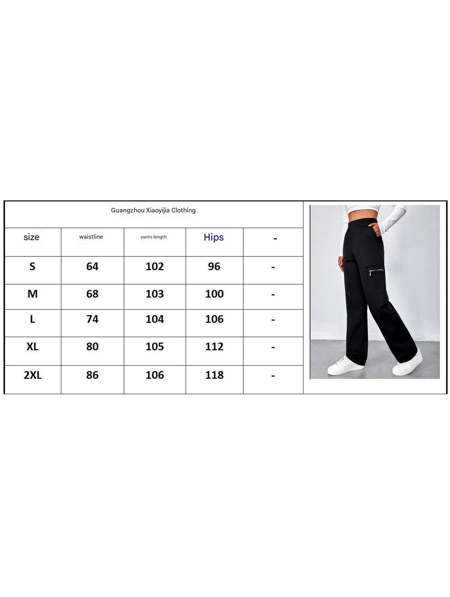 Women's High-Waisted Loose Straight-Leg Pants Casual Work Office Formal Everyday Floor-Length Trousers – Navy - Lolly 