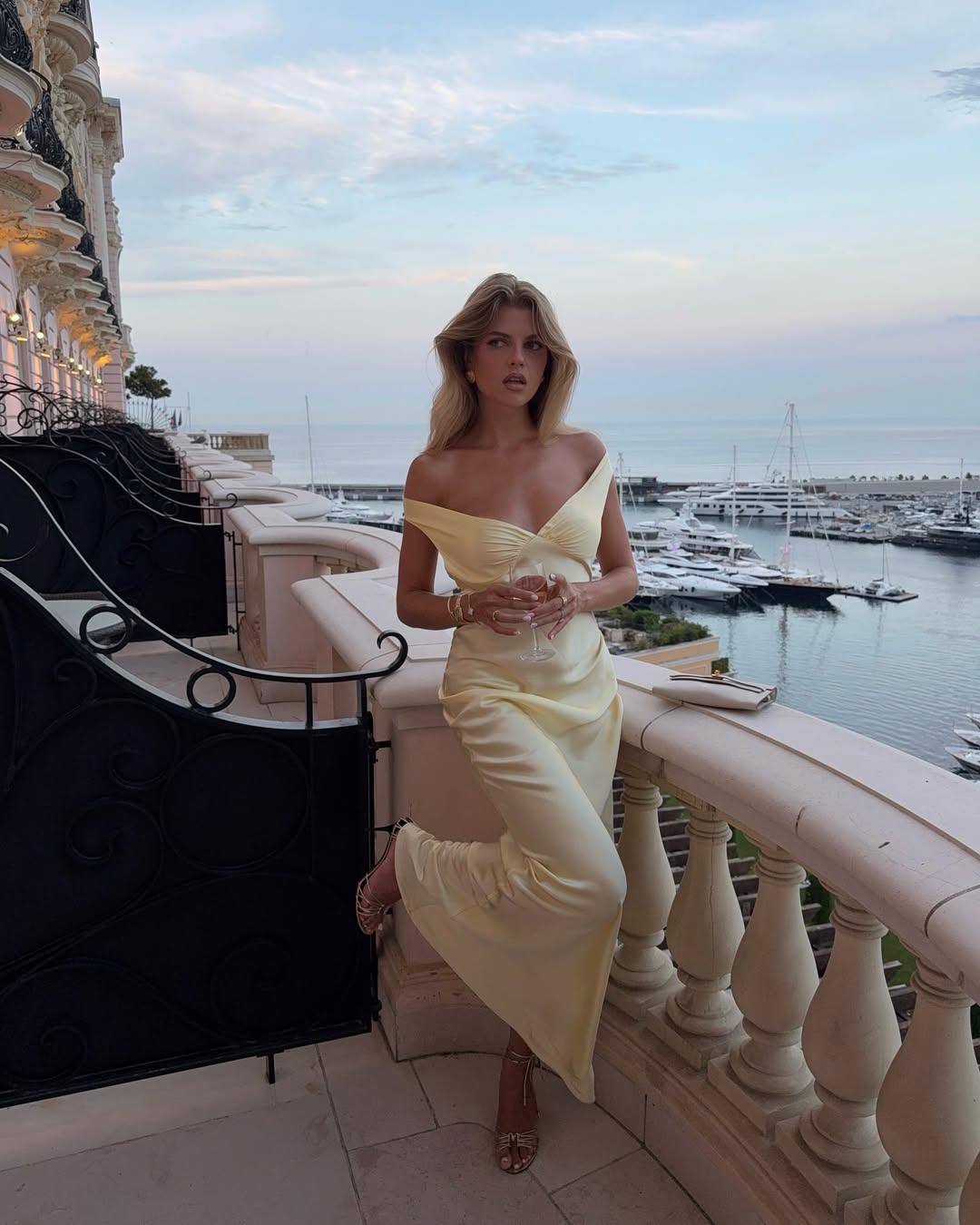 Women's Long Wedding Off-Shoulder Satin Dress Open Back Fluid Elegant Formal Gown – Alicia - Lolly 