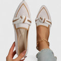 Women's Orthopedic Arch Support Pointed Toe Loafers Chic Versatile Slip-On Flat – Maricela - Lolly 