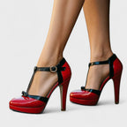 Women's Orthopedic Heels Padded Insole Solid Heel Natural Posture Modern Elegant – Oriah - Lolly 