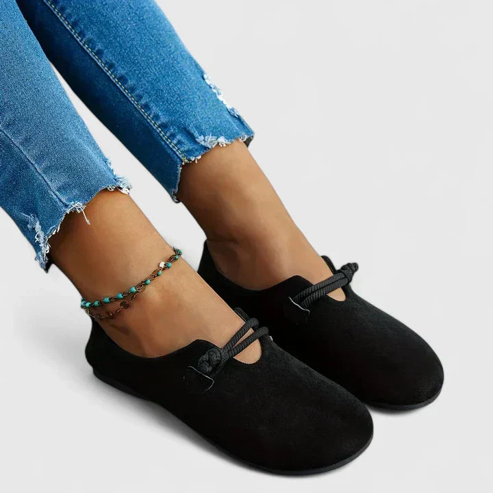 Women's Orthopedic Loafers Cushioned Support Slip-On Ergonomic Flat Everyday Comfort – Isabella - Lolly 