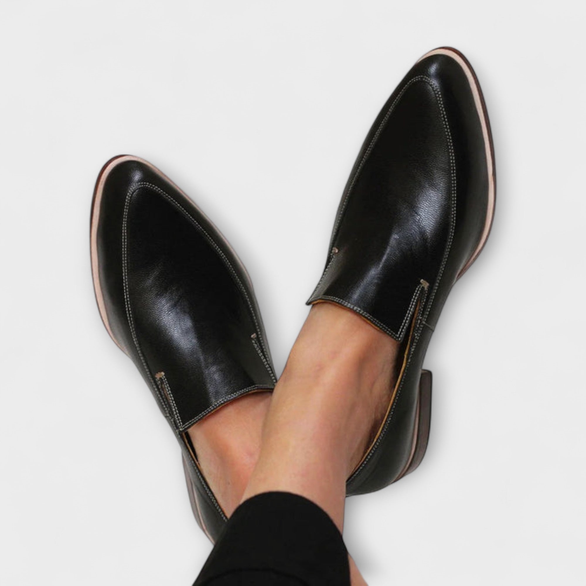 Women's Orthopedic Loafers Sleek Timeless Design All-Day Comfort Versatile Elegant – Jhazmiel - Lolly 