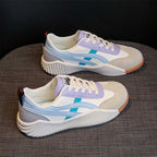 Women's Orthopedic Platform Sneakers Lace-Up Chunky Sole Breathable Casual Everyday Shoes – Serenity - Lolly 