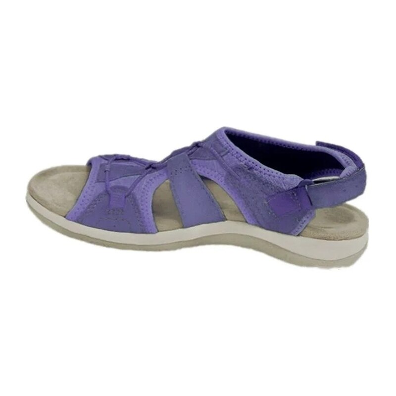 Women's Orthopedic Sandals Adjustable Strap Open Toe Cushioned Sole Comfortable Summer Walking - Lolly 