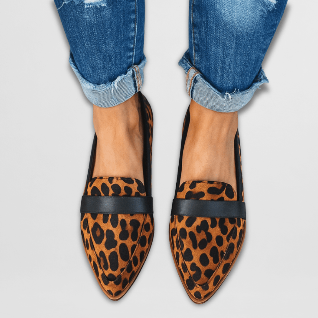 Women's Orthopedic Soft Suede Loafers Cushioned No Break-In Everyday Comfort Flat – Helen - Lolly 