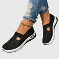 Women's Orthopedic Walking Shoes Cushioned Slip-On Ergonomic Arch Support Everyday Comfort – Lora - Lolly 