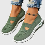Women's Orthopedic Walking Shoes Cushioned Slip-On Ergonomic Arch Support Everyday Comfort – Lora - Lolly 