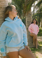 Women's Oversized Graphic Hoodie Beach Casual Pullover Sweatshirt - Lolly 