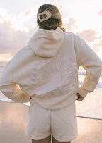 Women's Oversized Graphic Hoodie Beach Casual Pullover Sweatshirt - Lolly 