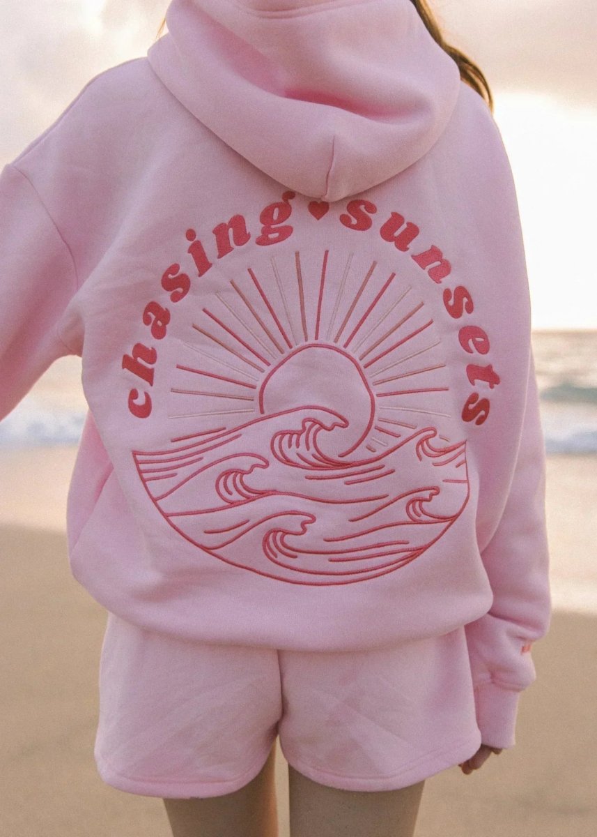 Women's Oversized Graphic Hoodie Beach Casual Pullover Sweatshirt - Lolly 