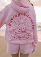 Women's Oversized Graphic Hoodie Beach Casual Pullover Sweatshirt - Lolly 
