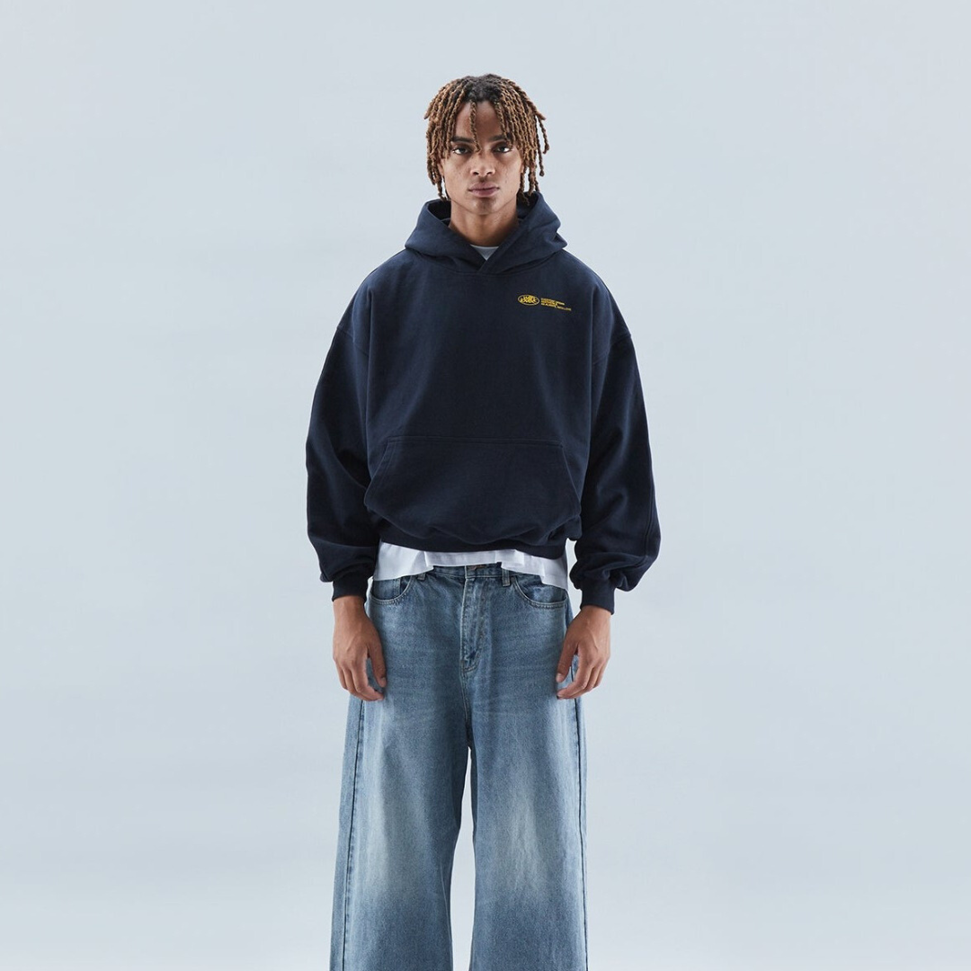 Women's Oversized Hoodie Pullover Cropped Casual Streetwear - Lolly 