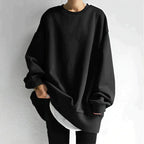 Women's Oversized Sweatshirt Long Sleeve Pullover Casual Loungewear - Lolly 