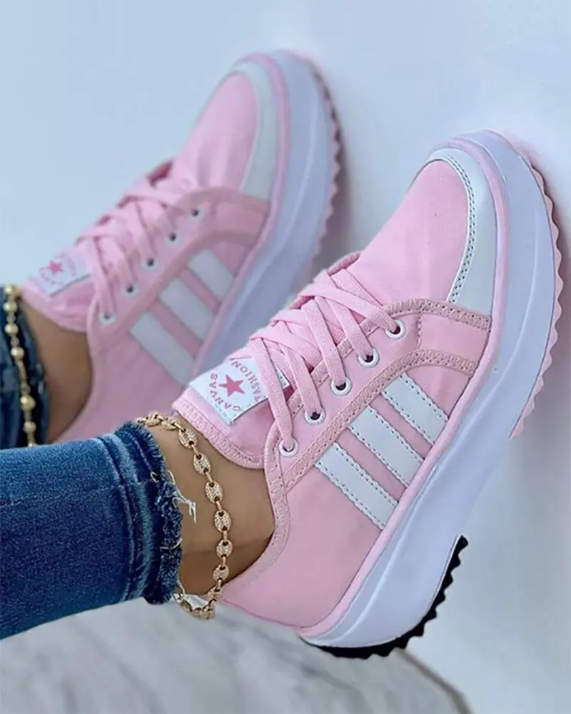 Women's Pain-Relieving Comfort Trainers Cushioned Sole Lightweight Breathable Casual Everyday Walking Work Errands Street Style – EasyWalk - Lolly 