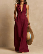 Women's Shirt Dress Sleeveless Button-Front - Lolly 