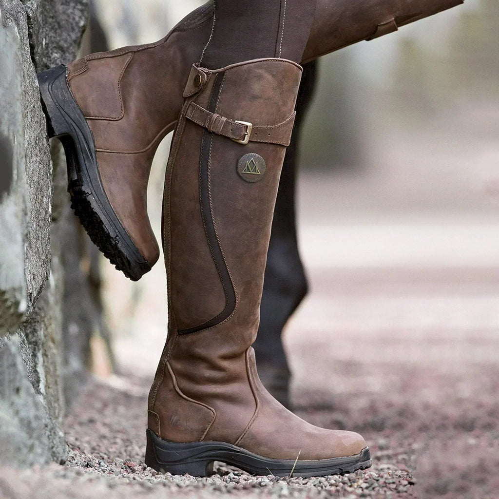 Women's Waterproof Tall Riding Boots Knee High Winter Outdoor Hiking - Lolly 