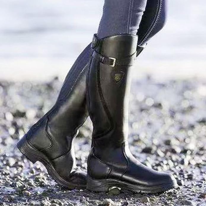 Women's Waterproof Tall Riding Boots Knee High Winter Outdoor Hiking - Lolly 